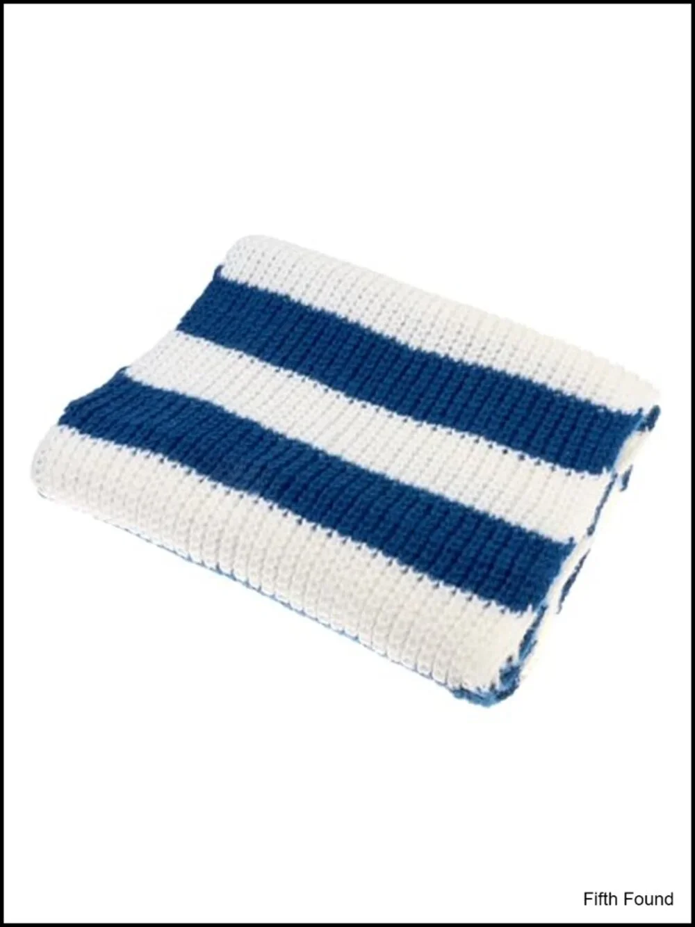 Acrylic Striped Winter Scarf Fringed Cold Weather Wrap